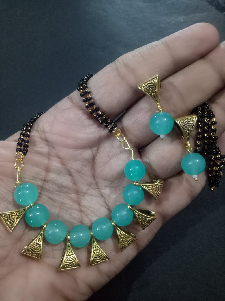 Lovable Beads Mangalsutra Set