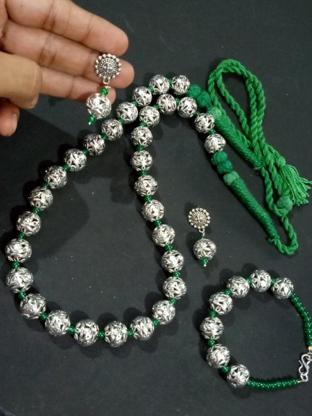 Antique Rajasthani Ethnic Full Necklace Set