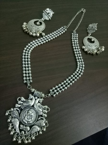 Appealing Ball Chain Ganesha Necklace Set